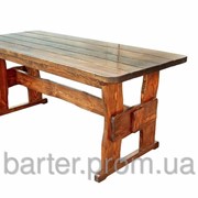 Стол деревянный для кафе, бара, ресторана, паба 2500*800 фотография