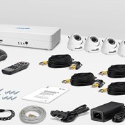 Комплект видеонаблюдения установи сам Страж Смарт-4 4К+ (КУ-700К-ИК-4)