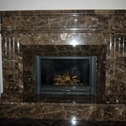 Камины из натурального камня мрамор гранит оникс.Винница фото