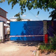 Ворота автоматические для складских комплексов фото