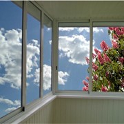 Раздвижные алюминиевые балконы фото