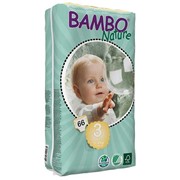 Подгузники Bambo Nature Midi 3 (5-9 кг) 66 шт., Арт. №310143 фото