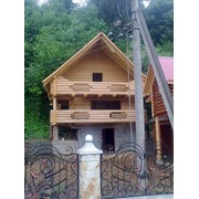 Дерев'яні будинки з будівельного бруса Дома деревянные фотография