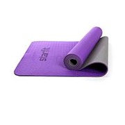 Коврик для йоги и фитнеса Core FM-201 173x61, TPE, фиолетовый/серый, 0,5 см (1005328) фотография