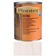 Пропитка Pinotex(Пинотекс) Ultra белый 1 л фото