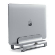 Алюминиевая вертикальная подставка Satechi Universal Vertical Aluminum Laptop Stand (ST-ALVLSS) для MacBook серебристый фотография