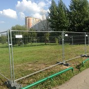 Панель временного строительного ограждения ЕВРО-2 фото