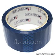 Клейкая лента большой 5см/45м цветная желтая 18528 фото