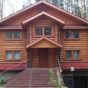 Дома деревянные (срубы) фотография