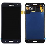 Дисплей для Samsung Galaxy J3 в сборе с тачскрином (тёмно синий) фотография