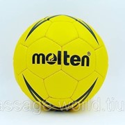 Мяч для гандбола MOLTEN 5000 (PVC, р-р 3, 5 слоев, сшит вручную, бордовый) фото
