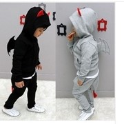Одежда детская Spring 2014 Korean version of cotton little devil child modeling three-dimensional wing suit jacket + pants free shipping, код 1699284449 фото