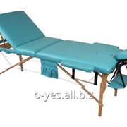 Массажный стол деревянный 3-х сегментный стол для массажа