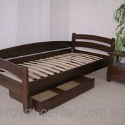 Кровать Марта (190\200*90), массив - сосна, ольха, дуб