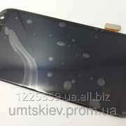 Дисплей Samsung I9300 модуль с сенсором черный Оригинал фото