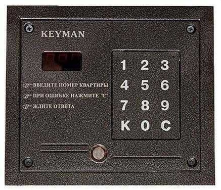 Панель Keyman/Rainmann (пример)