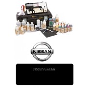 Краска набор для самостоятельной покраски сидений Nissan Черный
