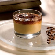 Десерт кофейный Espresso Brulee vetro фотография
