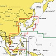 Карта Navionics 35XG Японское море, Владивосток, Желтое море (35XG S. CHINA SEA - JAPAN)