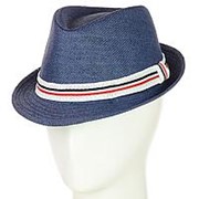 Шляпа Челентанка 12017-24 синий фото
