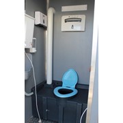Теплая туалетная кабина М-1 фото