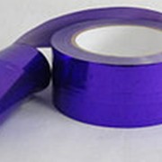 Лента 5см * 50м металл фиолетовый фото
