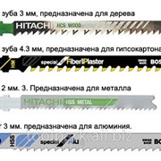 Пилки для электролобзика T101DF 4 мм 75 мм BiM HRC 60-64 3шт М78212 фото