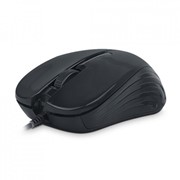 Мышка REAL-EL RM-400 Silent, USB, black фотография