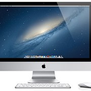 Моноблок Apple iMac Intel i5-2400/RAM 4GB/HDD 1TB/DVD-RW/27"WQHD/R HD6970M(1024) / WiFi/BT/TB/WebCam