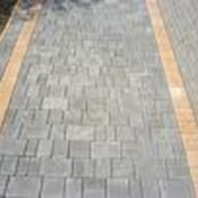Тротуарная плитка вибролитая фото