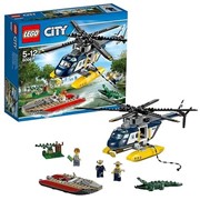 60067 Лего Город Погоня на полицейском вертолете фото