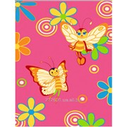 Детский синтетический ковер Бабочки фото