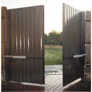 Распашные ворота, Ворота автоматические распашные высокоскоростные фото