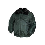 5217Г Куртка зимняя укороченная п/а зеленый фото
