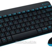 Клавиатура Keyboard and Mouse Logitech MK240 Wireless Usb EN/RU [920-005790] Black