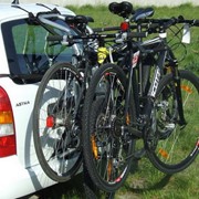 Крепление велосипеда на заднюю дверь Automaxi, Mont Blanc, Peruzzo, Thule, Menabo
