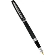 Ручка перьевая Prestigio, черный лак, хром. детали, (FLAVIO FERRUCCI) фото