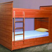 Кровать детская двухъярусная фото