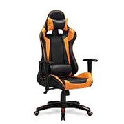 Кресло компьютерное Halmar DEFENDER (черно-оранжевый)