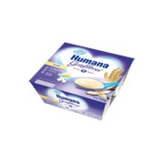 Пудинг Humana манный с ванилью 4*100г (с 8мес) фотография