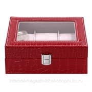 Шкатулка для часов, L20 W16 H7 см фото