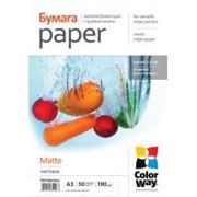 Бумага ColorWay A3+ (ПМ190-50) (PM190050A3+)