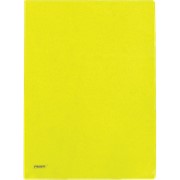 Папка-уголок Proff Alpha, A4, 0.20 мм, прозрачная желтая фотография