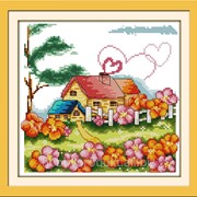 Набор для вышивания “Сельский домик“ K062 фотография
