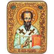 Подарочная икона Родион (Иродион) апостол, епископ Патрасский на мореном дубе фото