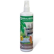 Чистящая жидкость-спрей BRAUBERG для любых пластиковых поверхностей, 250 мл, 510118 фотография