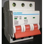 Выключатель автоматический модульный HIBD63-N 3PMCS0000C 00050 , 3Р, «C», 50A, 6кА фото