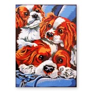 Картина Три щенка фотография