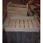 Тара деревянная. Ящики деревянные для продуктов питания фото