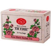 Чай черный в пакетиках для чашки Ти Тэнг Rose в деревянном пенале, 25*2 г 4791005203096 фотография